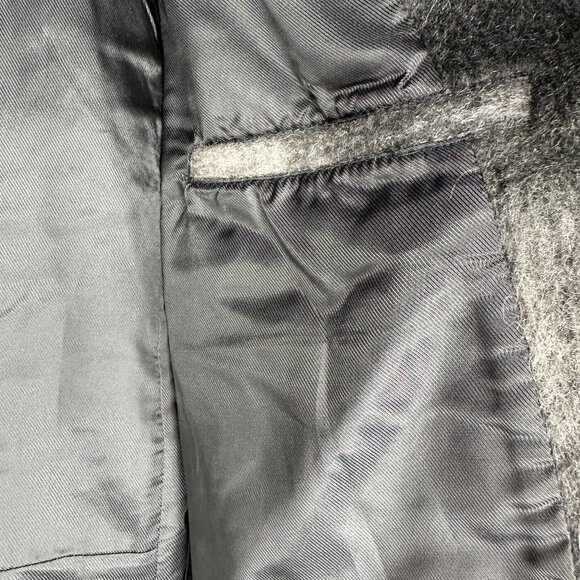 NWT Marc New York Oversized Jacket Emma Brushed Wool Blend Plaid Coat Size 10 - Picture 12 of 16